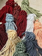 DECORATIVE CHUNKY KEY TASSELS - 4"/ 10 MM. LONG - CUSHIONS-CURTAINS-CRAFTS