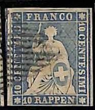 94993cc switzerland stamp - -,