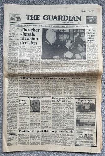 The guardian newspaper may - ,