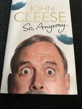 john cleese signed book Fawty Towers h/b great condition very colletable