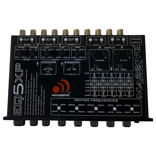 Massive audio eq5xp - eq5xp, 6-channel