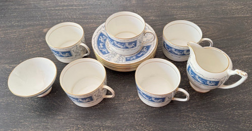 Coalport revelry cups 6 - 5, x
