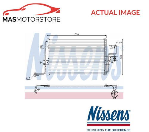Air con condenser nissens - a/c,
