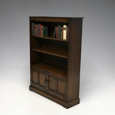 Ercol Wide Medium Bookcase 2