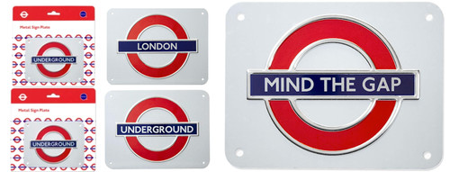 London underground metal sign - london,