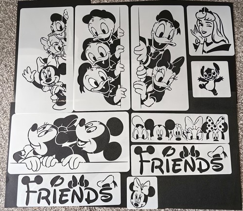 Disney stencil set - stencil, x