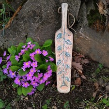 Old Handcrafted Wooden Paddle