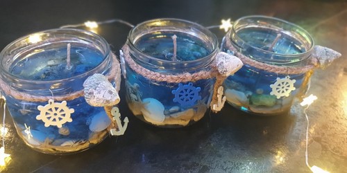 Unique gel jelly candle - unique,