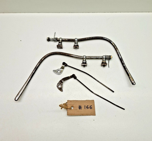 Vintage bicycle rod brake - bicycle,