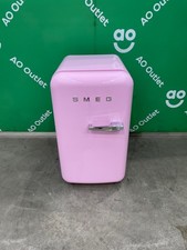 Smeg Small 50s Style Left Hand Hinged Fridge 40cm - Pink - FAB5LPK5 #LF113392
