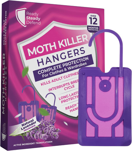 Pack clothes moth killer - 5-pack,