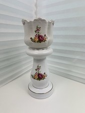 Small Cottage Rose Ceramic