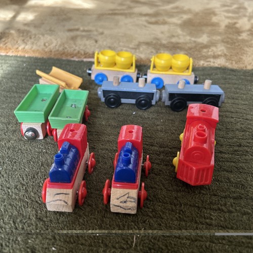 Trains for wooden - trains, set