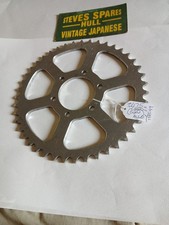 YAMAHA TY250 1981-1999,  ALLOY REAR SPROCKET 43T (520 CHAIN) .NOS.