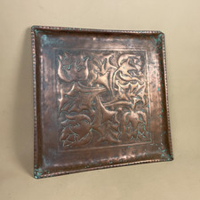Art Nouveau Metal Copper