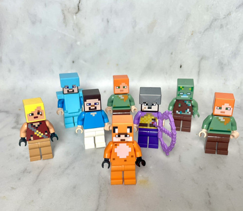 Minecraft lego minifigure 8 - minecraft,