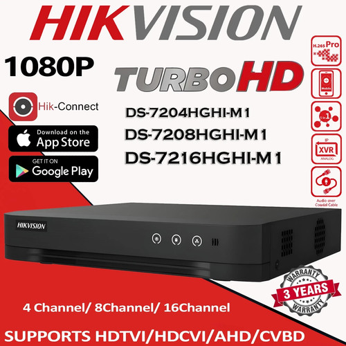 Hikvision 2mp dvr 16ch - dvr, 4/8/16ch