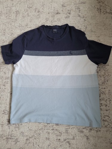 Men blue and white shirt - and, t-shirt