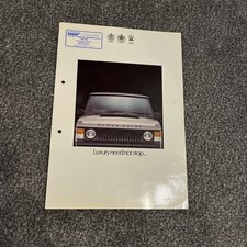 RANGE ROVER CLASSIC UK MARKET