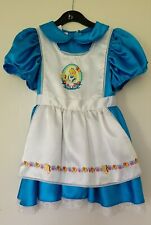Disneyland Paris Alice In Wonderland fancy dress costume age 5-6