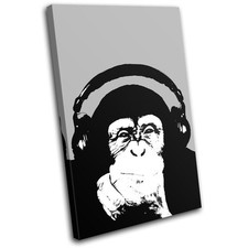 Chimp DJ Music Monkey Pop