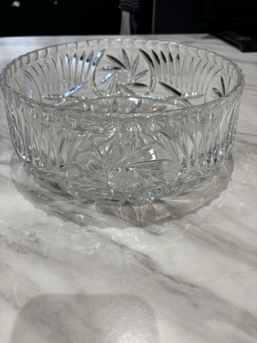 Vintage cut glass crystal - glass,