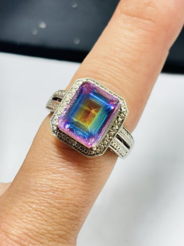 Tjc silver ring with mistique - silver,