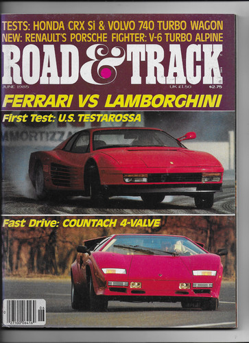 Road track magazine usa - -,