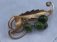 Vintage Retro Green Flower Bud