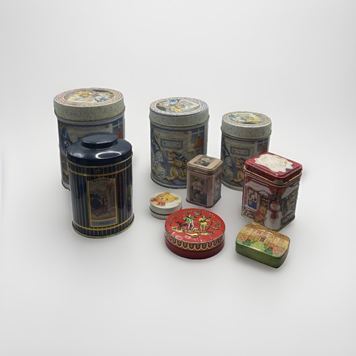 Assorted vintage tin - vintage, of