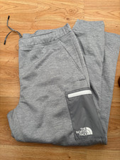 XL Mens The North Face Mittellegi Cargo Joggers Track Pants Bottoms Light Grey