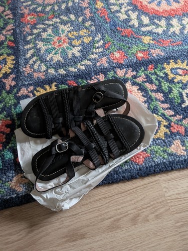 Fatface jesus style black flat - fatface,