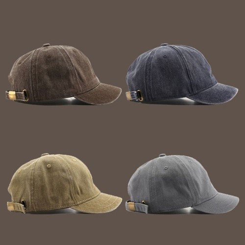 Retro short brim baseball - short,