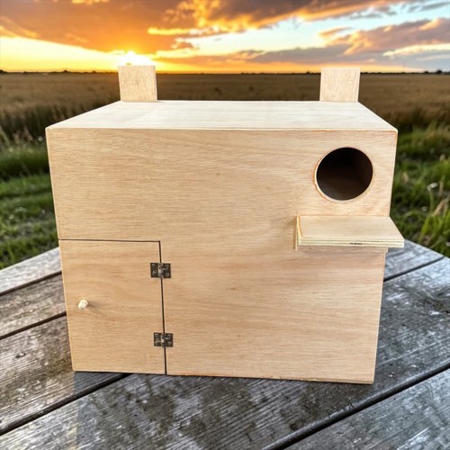 Little owl nest box - nest,