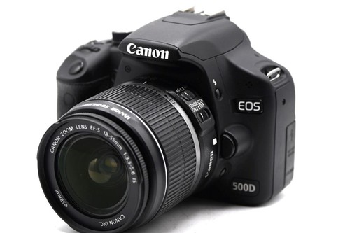 Canon eos 500d 55mm - canon, zoom