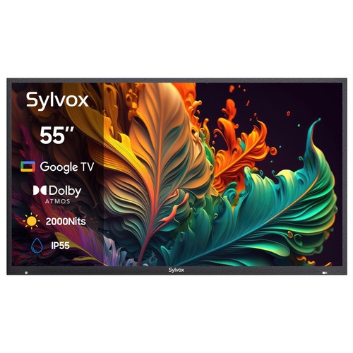 Sylvox google tv 2000nits - 55'',