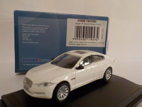 Model car jaguar white - jaguar, xf,