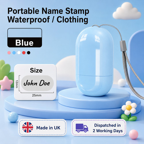 Made custom name stamp - uk,