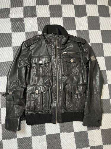 Gio goi genuine leather - leather, black