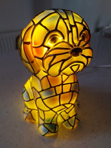 Cute little puppy light - a,