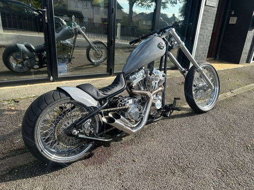 Harley davidson custom chopper - custom,