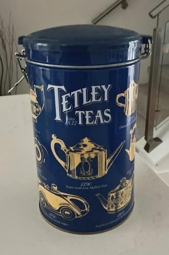 Collectable old tetley tea - tetley, tin