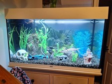 Juwel Rio 125 Aquarium White / lovely fish tank with all acessories