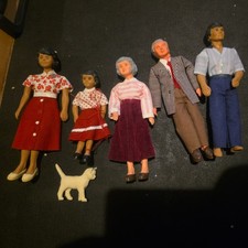  Group Of Plastic Rubber Doll