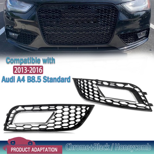 Front fog light grille - light, for