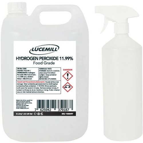Hydrogen peroxide food - peroxide, 11.99%