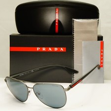 Prada Grey Mirror Sunglasses
