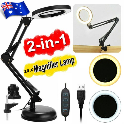 10x magnifying lamp desktop - 10x,