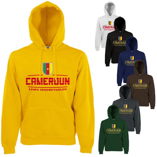 Cameroon fan hoodie hooded - hoodie,