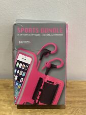 Kitsound Sport Race Bluetooth Headphones Wireless In-Ear & Smartphone Armband